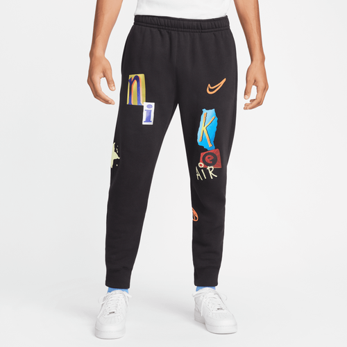 

Nike Mens Nike Club Legacy Joggers - Mens Black/White Size L