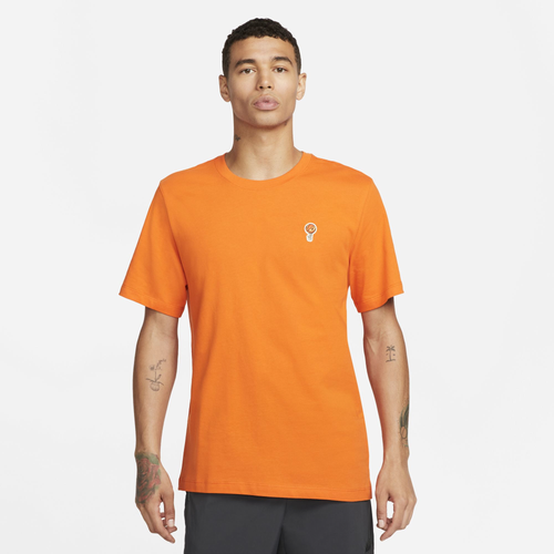 

Nike Mens Nike Legacy T-Shirt - Mens Orange/Grey Size XL