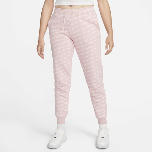 

Nike Womens Nike Club Fleece pants - Womens Pink/Pink Size L