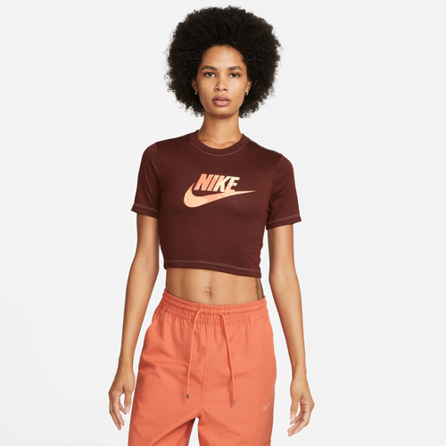 

Nike Womens Nike Essential T-Shirt - Womens Orange/Orange Size M