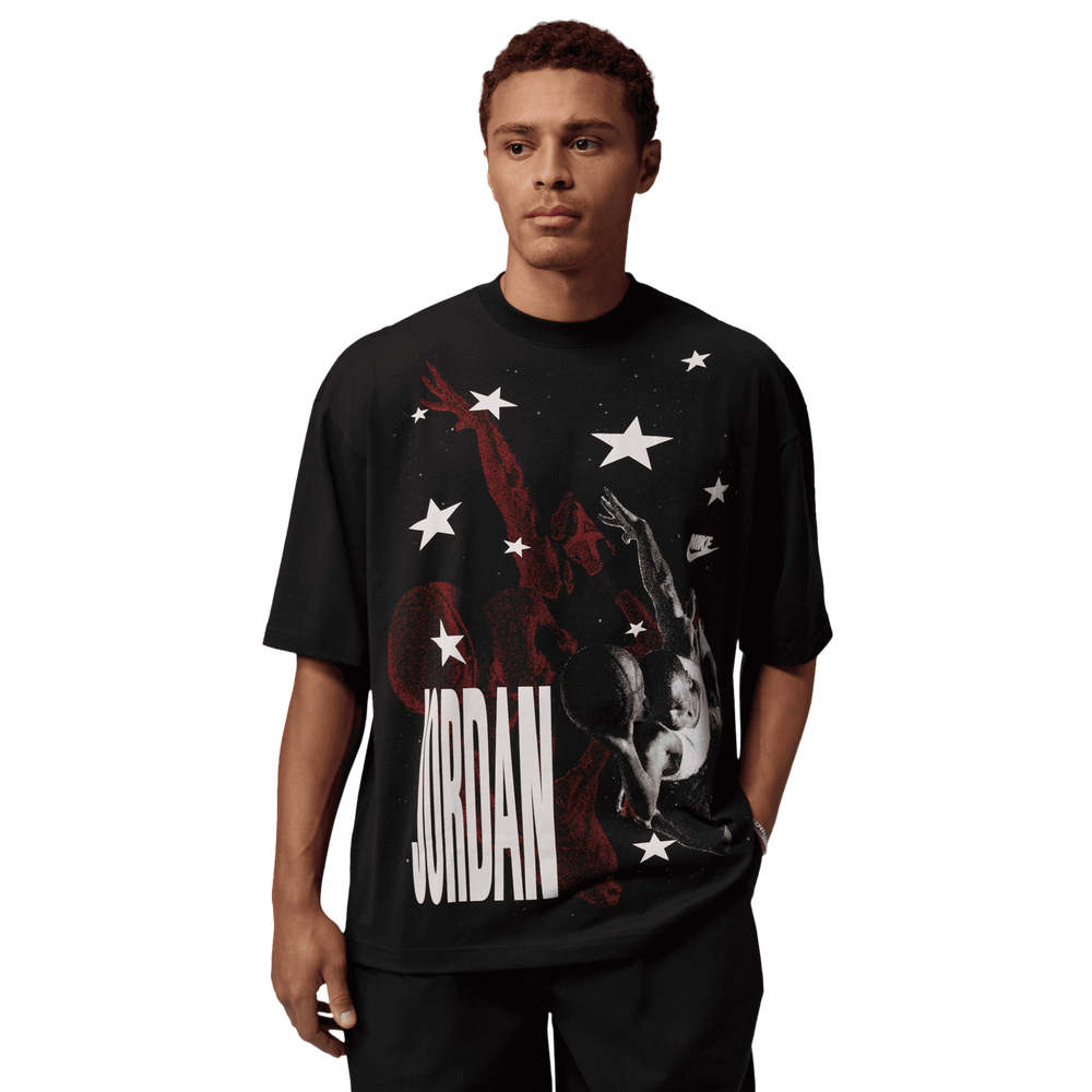 Representative product-family photo: Jordan 96 Oversized AJ 4 T-Shirt. Pictured option and availability are unverified.