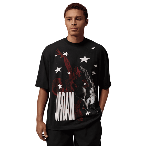 MENS - Jordan 96 Oversized AJ 4 T-Shirt - Black
