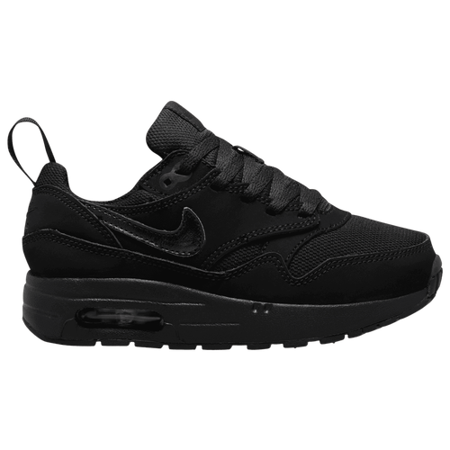 

Nike Boys Nike Air Max 1 EasyOn - Boys' Preschool Running Shoes Black/Black/Black Size 10.0