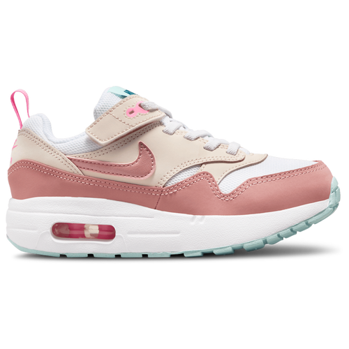 Shop Nike Boys  Air Max 1 Easyon In Guava Ice/white/red Starburst