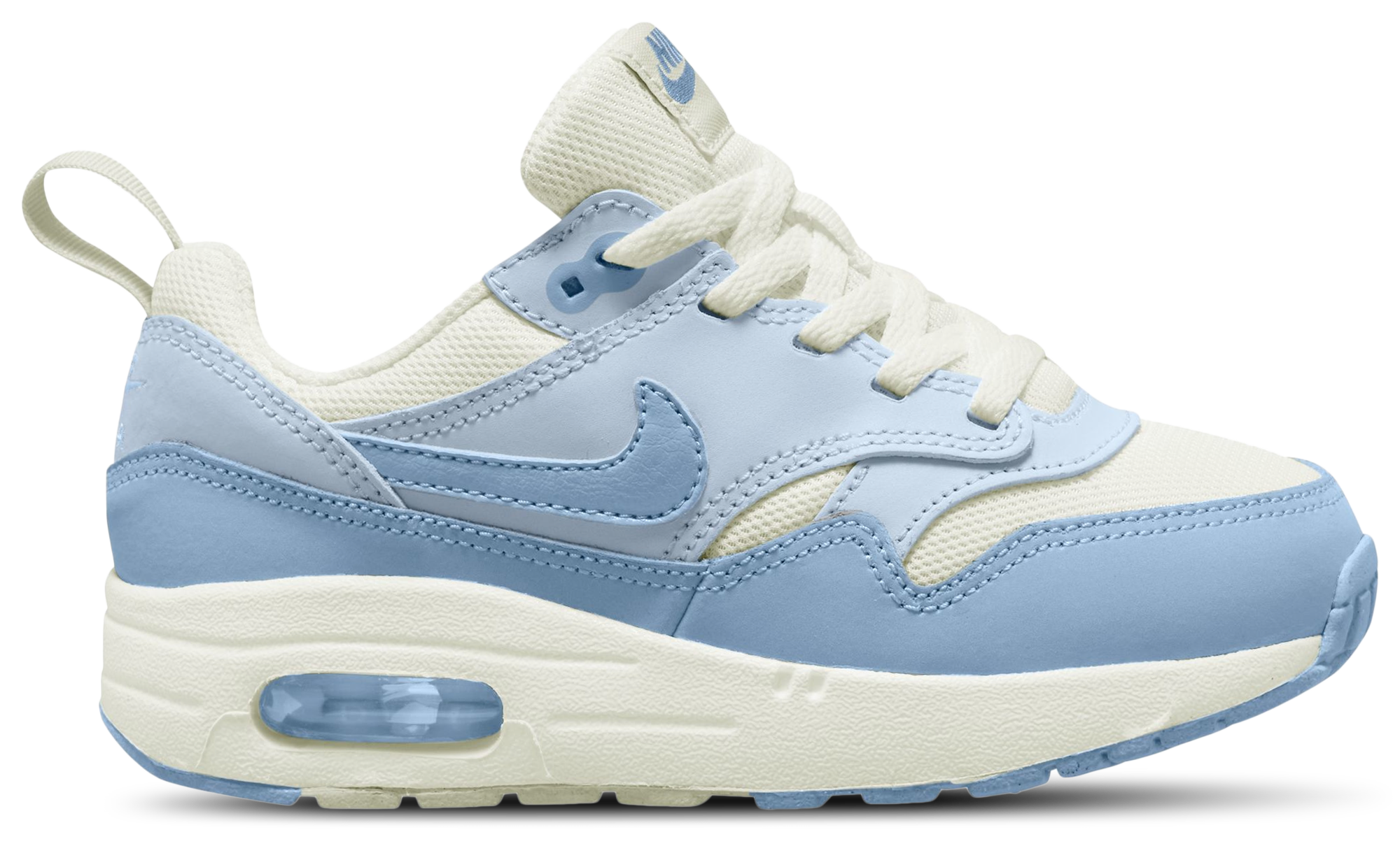 Nike Air Max 1 SE Easy On レインボー スウッシュ 16 Air Max 1 SE GS 'Rainbow Lace Swoosh' - Nike - FN4782 100 - white