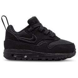 Boys' Toddler - Nike Air Max 1 EasyOn - Black/Black/Black