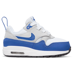 Boys' Toddler - Nike Air Max 1 EasyOn - Game Royal/Neutral Grey/White