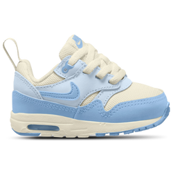 Girls' Toddler - Nike Air Max 1 EasyOn - Sail/Blue