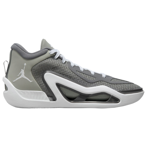 

Jordan Mens Jordan Tatum 1 V2 - Mens Basketball Shoes Grey/White Size 11.0