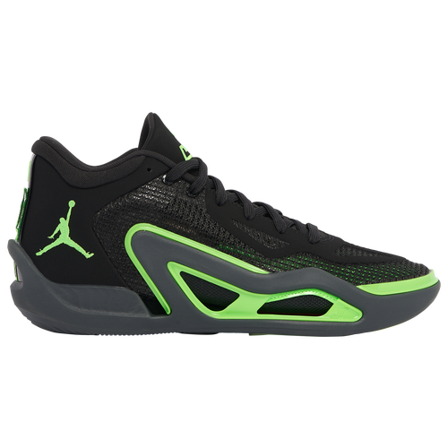 

Jordan Mens Jordan Tatum 1 V1 - Mens Basketball Shoes Black/Green/Grey Size 10.0