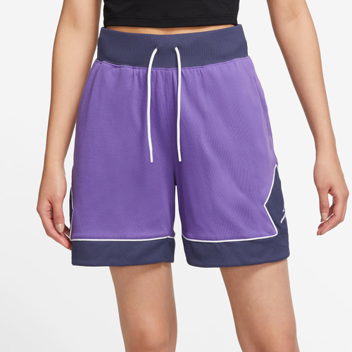 

Jordan Womens Jordan LWT Diamond Shorts - Womens Grape Size XL