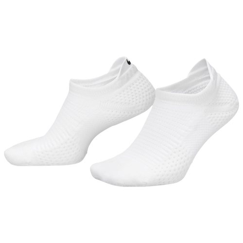 Nike Unisex Unicorn Dri-fit Adv Cushioned No-show Socks (1 Pair) In White/white/black