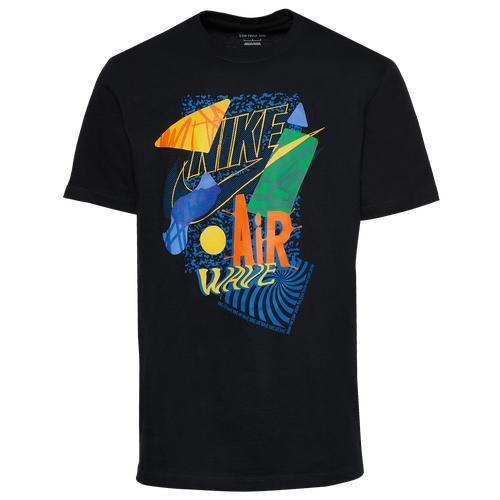 

Nike Mens Nike Air Wave T-Shirt - Mens Black/Yellow Size S