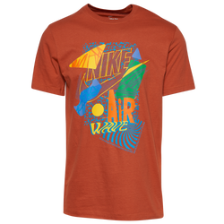 Men's - Nike Air Wave T-Shirt - Brown/Yellow