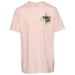 Girls' Grade School - Nike Short Sleeve Graphic T-Shirt - Pink/Red