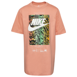 Girls' Grade School - Nike Short Sleeve Graphic T-Shirt - Light Madder Root/Multi