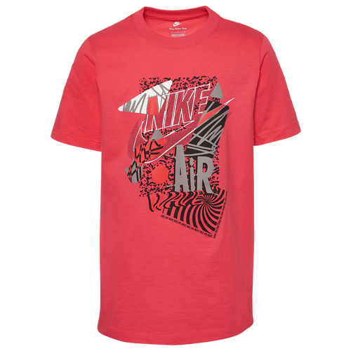 

Nike Boys Nike Airwave T-Shirt - Boys' Grade School Fusion Red Size S