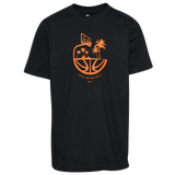 Black/Orange