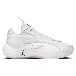 Boys' Grade School - Jordan Luka 2 - White/Black/Hyper Pink