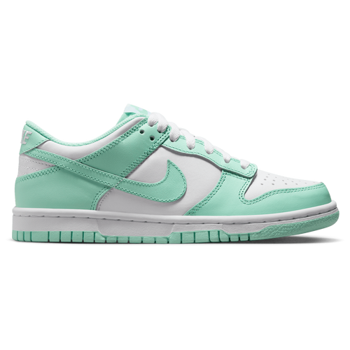 

Girls Nike Nike Dunk Low MT - Girls' Grade School Basketball Shoe Mint Foam/White Size 07.0