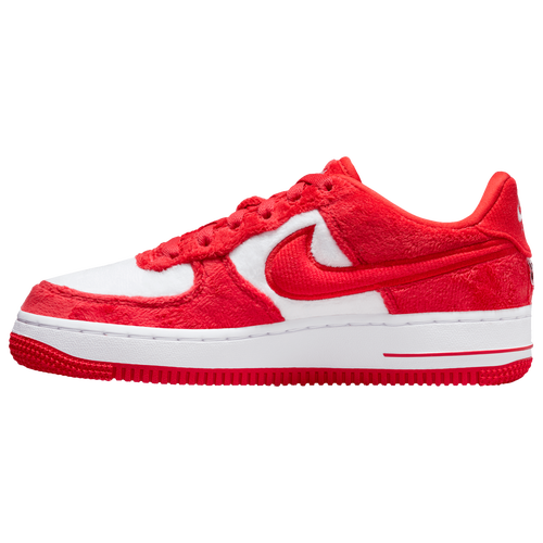 Nike air force 1 red heart hotsell