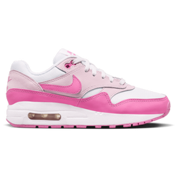 Girls' Grade School - Nike Air Max 1 - Pink Foam/White/Playful Pink