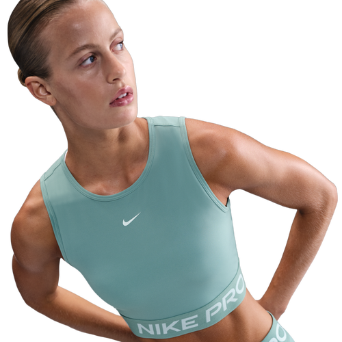Nike Pro Dri-FIT 365 Crop Tank - Nike Cannon/White
