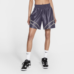 Women's - Nike Swoosh Fly Shorts - Dark Raisin /Light Bone