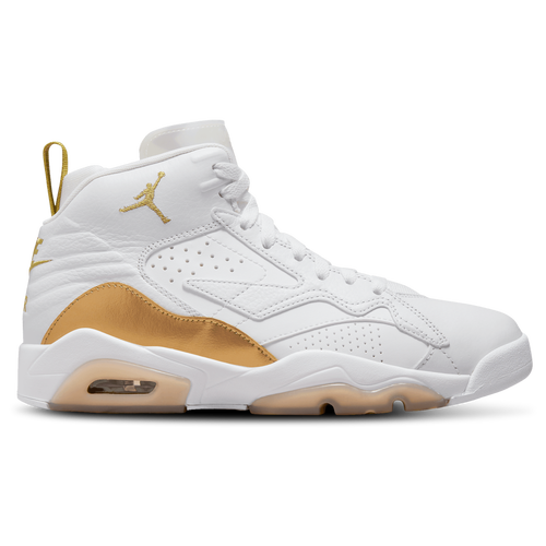 

Jordan Womens Jordan MVP MG - Womens Basketball Shoes White/Metallic Gold/Gum Lt Brown Size 6.0