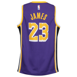 Boys' Grade School - Nike NBA Swingman Jersey - Purple