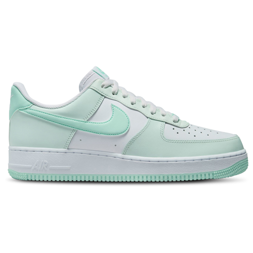 

Nike Mens Nike Air Force 1 07 - Mens Basketball Shoes Green/White/Teal Size 8.0