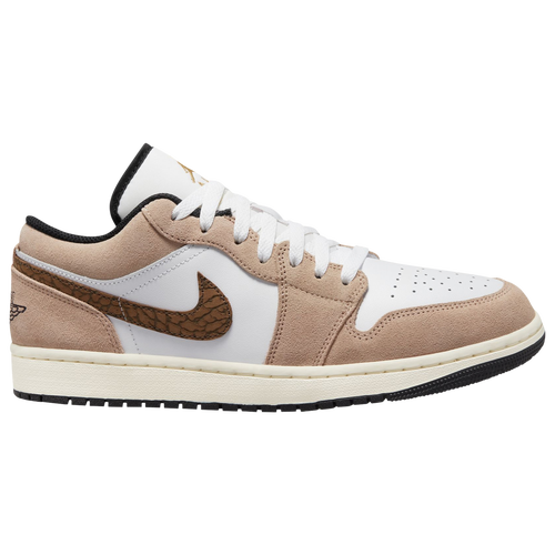 MENS - Jordan AJ 1 Low SE - Beige/Black Gold