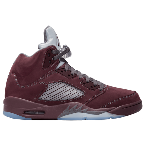 

Jordan Mens Jordan Retro 5 SE - Mens Basketball Shoes Maroon/Grey/Silver Size 8.5