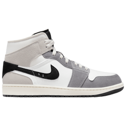 Men's - Jordan AJ 1 Mid SE Craft - Grey/Black/White
