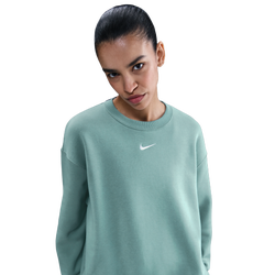 Women's - Nike NSW Phoenix Fleece OS Long Crew - Cannon/Sail