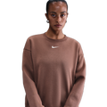 Nike NSW Phoenix Fleece OS Long Crew - Nike Fauna Brown/Sail