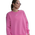 Nike NSW Phoenix Fleece OS Long Crew - Women's Sail/Playful Pink