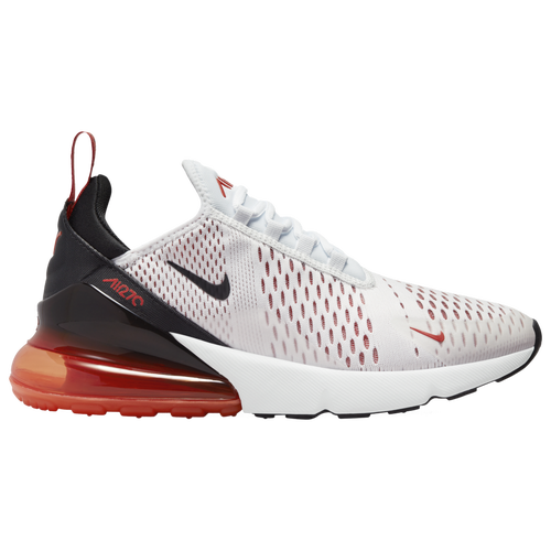 

Nike Womens Nike Air Max 270 - Womens Running Shoes White/Black/Mantra Orange Size 5.5