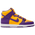 Nike Dunk High - Boys' Preschool Court Purple/Court Purple/University Gold