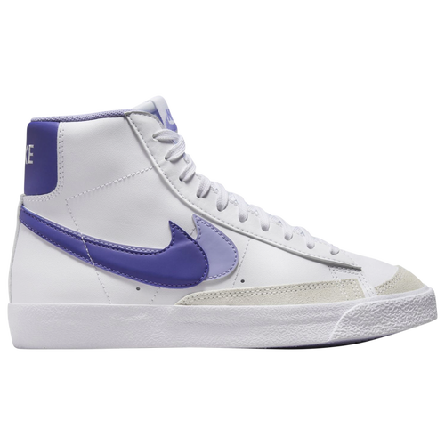 

Nike Girls Nike Blazer Mid '77 SE - Girls' Grade School Basketball Shoes White/Lapis/Lt Thistle Size 04.5