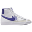 Nike Blazer Mid '77 SE - Girls' Grade School White/Lapis/Lt Thistle
