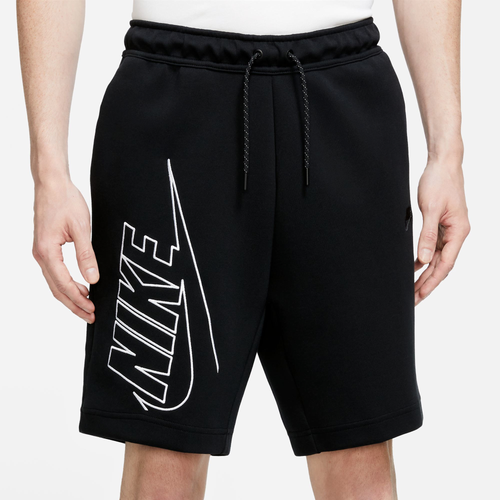 

Nike Mens Nike GX Tech Fleece Shorts - Mens Black/Black Size L