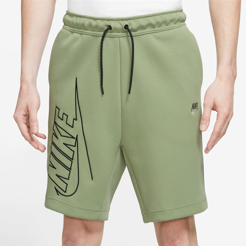 

Nike Mens Nike GX Tech Fleece Shorts - Mens Oil Green/Oil Green Size XXL