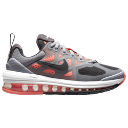 Boys' Grade School - Nike Air Max Genome - Grey/Orange/White