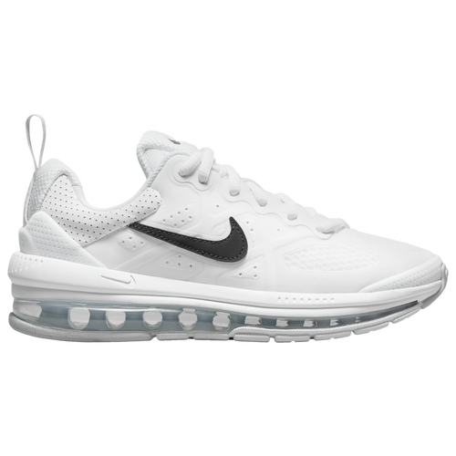 

Nike Boys Nike Air Max Genome - Boys' Grade School Running Shoes White/Black Size 7.0