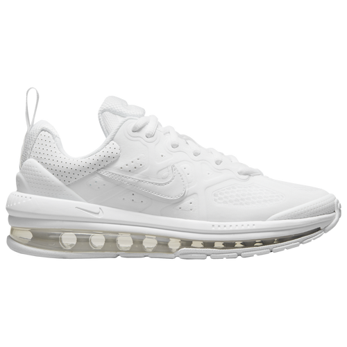 

Boys Nike Nike Air Max Genome - Boys' Grade School Running Shoe White/White Size 05.0