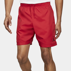 Men's - Jordan Jumpman Poolside Shorts - Gym Red/Black