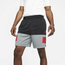 Jordan Dry Air Statement Shorts - Men's Black/Smoke Grey/Gym Red