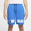 Jordan Jumpman Fleece Shorts - Men's Signal Blue/Black/White
