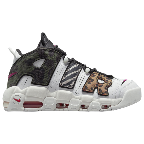 

Nike Mens Nike Air More Uptempo 96 - Mens Shoes White/Red/Black Size 08.5
